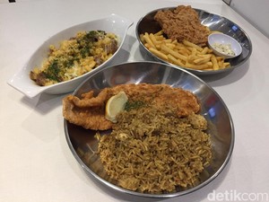Fish Wow Cheese: Gurih Unik Fish & Chips dengan Paduan Nasi Briyani