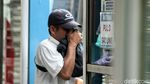Imbas Tawuran Antar Warga, Halte Pasar Rumput Rusak