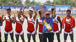 Tim Dayung Indonesia Raih Emas Asian Games 2018