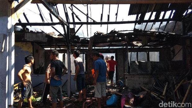 Uang Tunai Puluhan Juta di Ambarawa Ludes Terbakar