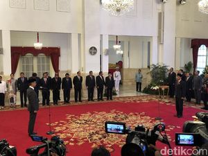 Agus Gumiwang Resmi Dilantik Jadi Mensos Gantikan Idrus Marham