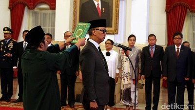 Sah! Agus Gumiwang Jadi Mensos Gantikan Idrus Marham