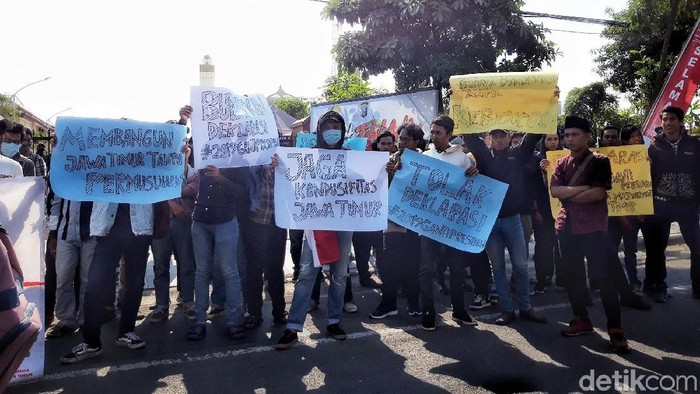 Imbauan Polda Jatim Usai Ricuh Pro-Kontra #2019GantiPresiden