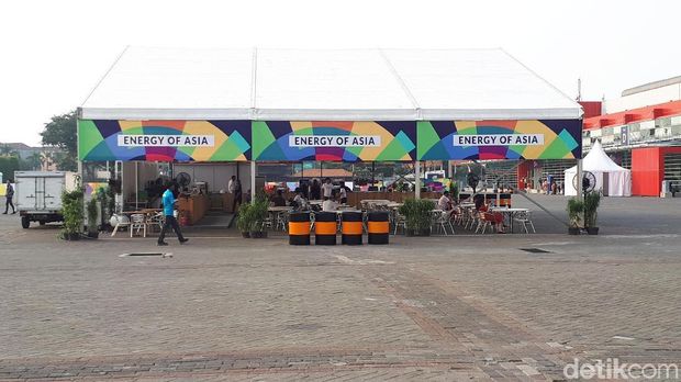 Atmosfer Asian Games di JIExpo Kemayoran Kurang Terasa