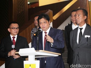 Airlangga Tepis Ada Rp 2 M dari Tersangka KPK ke Munaslub Golkar