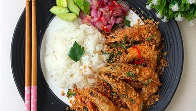 Kriuk Renyah Udang Gandum Enak Jadi Lauk Makan Siang
