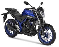 Yamaha MT-25 Blue Metallic. 