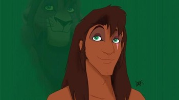 Masih ingat dengan karakter film Lion King? Mereka adalah Scar, Simba dan Kovu. Foto: Brightside