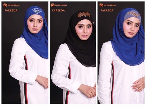 Hijab Superhero Viral di Malaysia, Batman hingga Superman