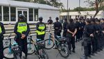 Melihat Polisi Berpatroli Naik Sepeda di Wisma Atlet Asian Games