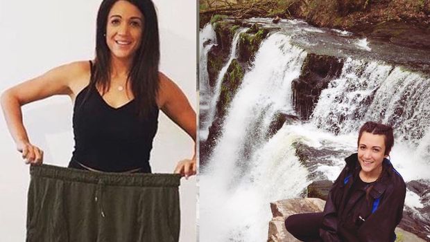 Danielle berhasil turun bobot 32 kg