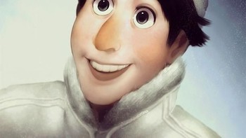 Begini tampang manusia si Olaf, karakter jenaka dari film Frozen.  Foto: Brightside