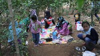 Kebun ini ramai dikunjungi saat akhir pekan. (Wisma Putra/detikTravel)