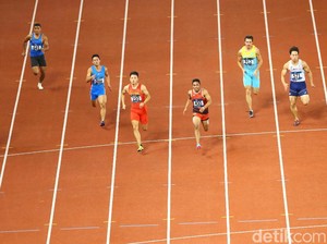 Lalu M Zohri dan Yaspi Boby Lolos Semifinal Lari 100 M Asian Games