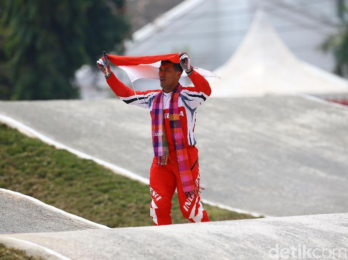 BMX Putra I Gusti Bagus Saputra BMX Putra I Gusti Bagus Saputra, tapil di Pulo Mas, Jakarta, Sabtu (25/8).