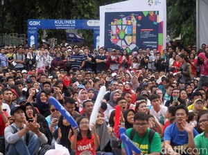 150 Ribu Orang Tumpah Ruah Nikmati Asian Games 2018 di GBK pada Akhir Pekan