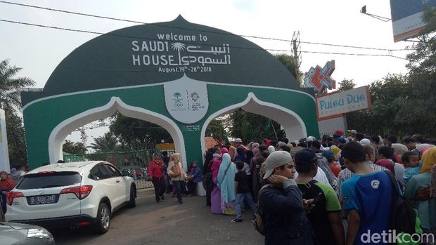 Nonton Asian Games di GBK Jangan Lupa Mampir Saudi House