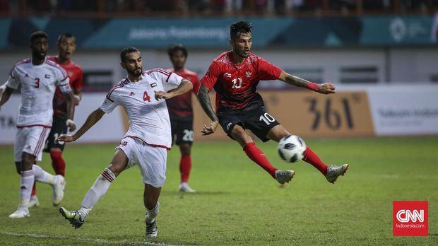 Timnas Indonesia U-23 sempat menyamakan kedudukan 2-2 atas UEA di waktu normal.