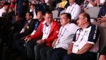 Potret Akrab JK-Gatot Tonton Pertandingan Asian Games di GBK
