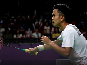 Teriakan Histeris Suporter Ketika Ginting Main, Buka Baju, dan Menang