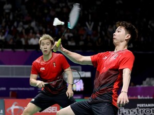 Kevin/Marcus ke Final, Emas Ganda Putra Asian Games di Tangan Indonesia
