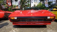 Tampilan klasik Ferrari memiliki paras cantik. Foto: Ridwan Arifin/detikOto