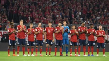 4. Berada di atas Chelsea sedikit, ada Bayern Munich yang memiliki dana transfer sebesar 112,9 juta pound sterling, atau sekitar Rp 2,18 triliun. Foto: AFP / CHRISTOF STACHE