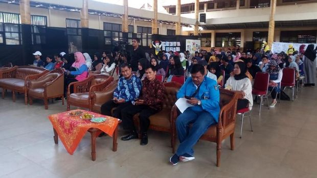 Deklarasi dihadiri ratusan siswa siswi SMA se-Depok.