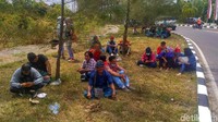 Kami dari pihak kepolisian hanya melakukan pengamanan, dan kami kita siagakan anggota, jelas Kapolres. Foto: (Deni Wahyono-detikcom)