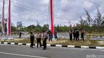 Suasana Demo Tolak Ratna Sarumpaet-Rocky Gerung di Bandara Babel