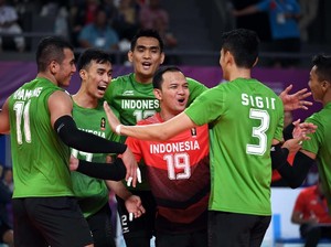 Voli Putra Indonesia Hadapi Thailand di Babak 12 Besar Asian Games
