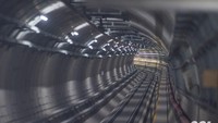 PT MRT Jakarta meneruskan proses SAT yang menggunakan rangkaian kereta pertama MRT Jakarta dengan area pengetesan dari Depo Lebak Bulus menuju Stasiun Bundaran Hotel Indonesia. Foto: Dok. PT MRT Jakarta