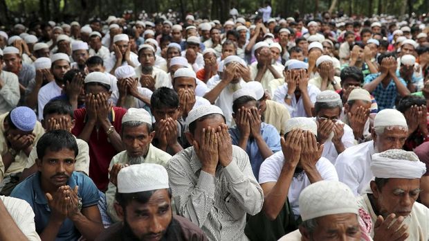 Anak Rohingya Belajar dan Berlindung di Madrasah