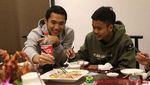 Lolos ke Perempat Final, Ini Pose Jonatan Chirstie Saat Ngopi dan Makan