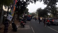 Lalin sempat terganggu. (Dok. Istimewa)