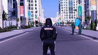 Kali ini Simone ada di Ashbgabat, Turkmenistan. Bukan untuk liburan, tapi Simone mewakili Indonesia pertama kalinya untuk kejuaraan Jujitsu (simonejuliaa021/Instagram)
