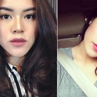 Alis, mata, hidung, dan bibir yang dimiliki Adinda ini dinilai mirip dengan Raisa.  Foto: Instagram @dinzadind  