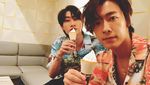 Si Tampan Lee Donghae Ternyata Gemar Ngopi dan Makan Es Krim