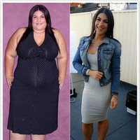 Melissa Mouawad memiliki berat badan 135 kilogram di usia 18 tahun. Ia pun harus mengenakan pakaian untuk wanita hamil. Foto: Facebook