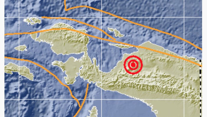 gempa waropen papua