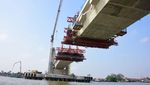 Hampir Kelar, Begini Penampakan Terbaru Proyek Jembatan Musi IV
