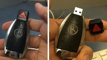 Upps! Ternyata cuma flashdisk. Foto: bored panda