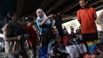 Sisa-sisa Kebakaran di Pademangan