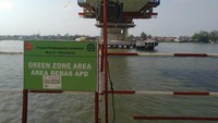 Jembatan diharapkan sudah bisa difungsikan pada akhir November 2018 mendatang. Pool/PUPR.