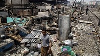 Kebakaran tersebut terjadi pada Minggu (26/8/2018) pukul 01.58 WIB.