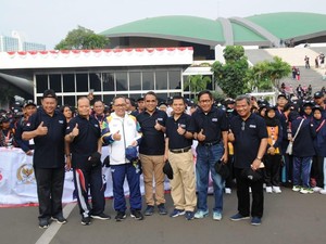 Tanamkan Persatuan Lewat Jalan Sehat Empat Pilar MPR