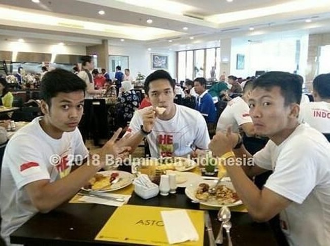 Gaya Makan Jonatan Christie hingga Bronpis  Bikinan Kaesang Pangarep