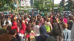 Luka Bripda Agis yang Dicakar Saat Pembubaran #2019GantiPresiden