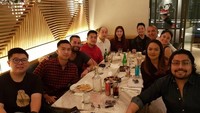 Bersama teman-temannya, Erico tengah hangout di sebuah restoran. Terlihat ada Marshanda juga disana. Keduanya kelihatan sudah sangat dekat. Foto: Instagram @ericomihardja