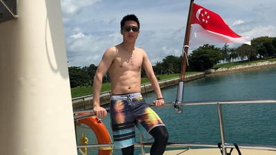 Foto: Ketika Para Pebulutangkis Indonesia Pamerkan Tubuh Kekarnya
